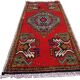 Small Vintage Turkish Rug 108x53 cm, Short Runner, Tribal, Shabby Chic
