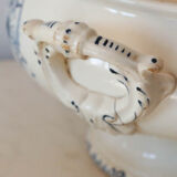 Soup bowl or salad bowl model Pornic, H. Boulenger & Cie, Terre de Fer, French manufacture