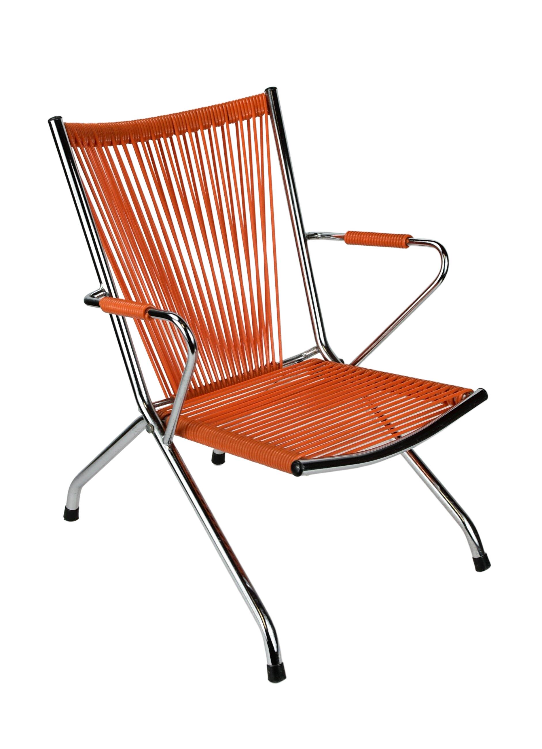 Vintage orange children's chair