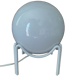 Original opaline globe lamp support metal white patinated dp 0922213