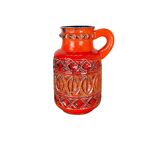 Super Colorful Fat Lava Pottery Vase by Bay Ceramics, Germany, 1970s