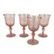 4 Rosaline wine glasses