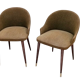 Paire de fauteuils cocktail vintage, 1950