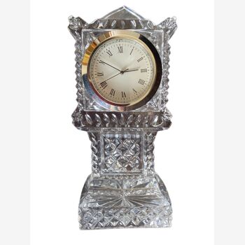 Vintage crystal table alarm clock