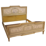 Venetian double bed in Louis XVI style