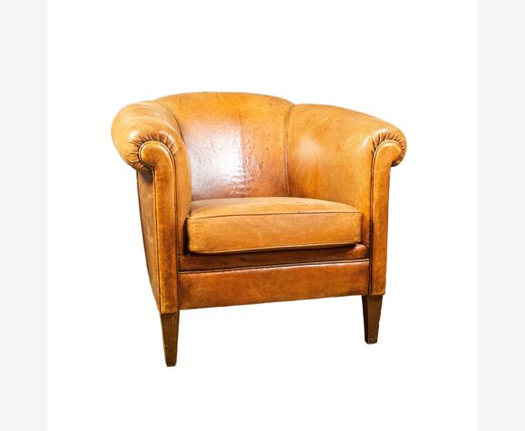 Fauteuil en peau de mouton