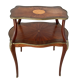 Guéridon table à thé style Louis XV