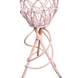 Rattan plant holder
