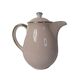 Villeroy & Boch teapot pink and gold signed Lucien Engel