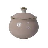 Sucier Villeroy & Boch pink and gold signed Lucien Engel