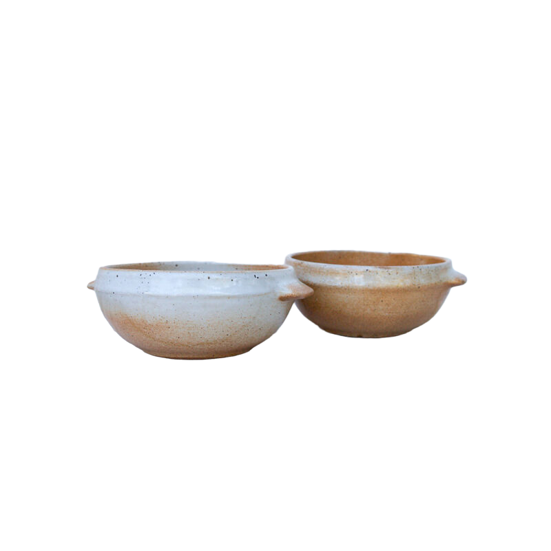 2 bowls in marsh sandstone