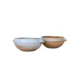 2 bowls in marsh sandstone