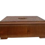 Old wooden storage box