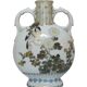 Gourd vase in Chinese or Japanese porcelain