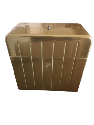 Boite de rangement dorée