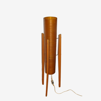 Novoplast serd rocket floor lamp, czechoslovakia 1960s.