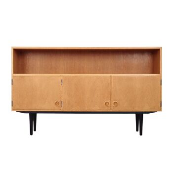 Bibliothèque en frêne par Svend Langkilde, design danois, années 1970