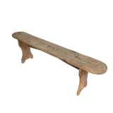 Old wooden bench