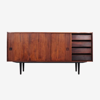 Buffet en palissandre, design danois, années 1970, fabricant: Farsø Møbelfabrik