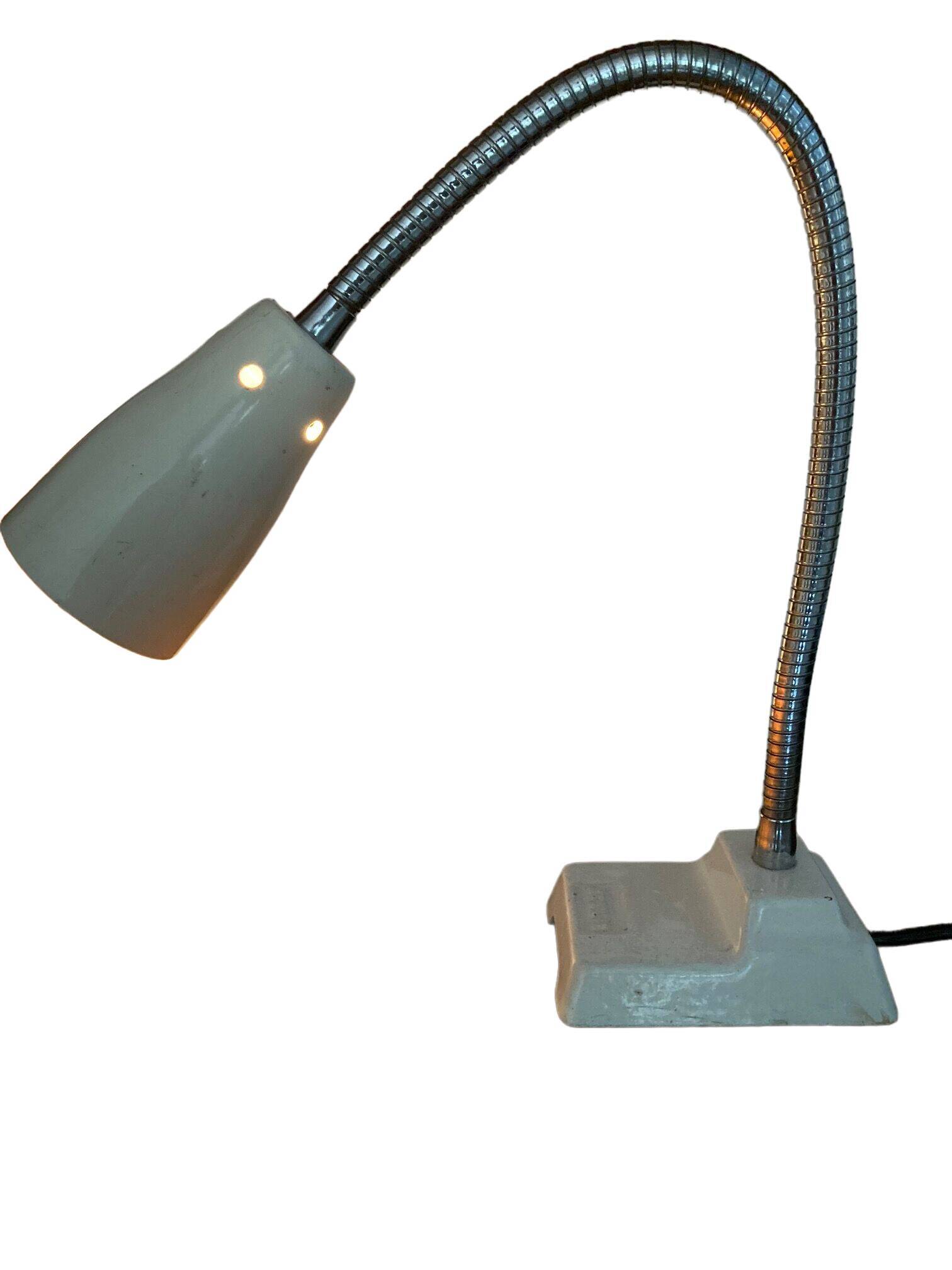 Vintage adjustable desk lamp