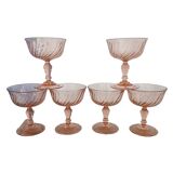 Ensemble de 6 coupes à champagne