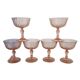 Ensemble de 6 coupes à champagne