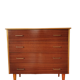 Commode 4 tiroirs scandinave Vintage