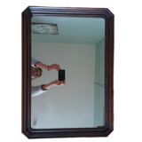 Art Deco mirror molded wood 69 x 49