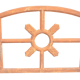 Cast iron skylight window