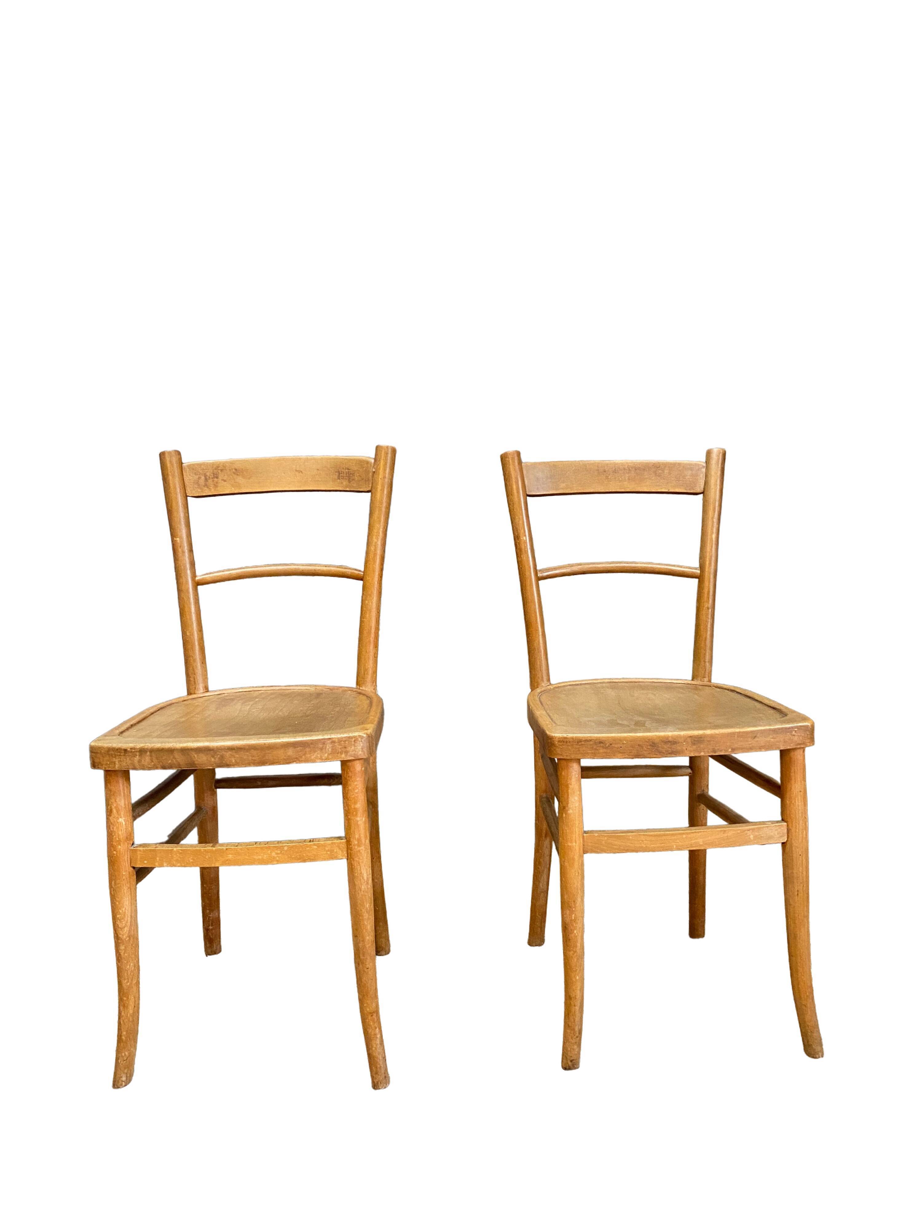 Pair of bistro chairs