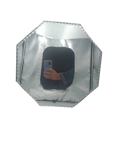 Miroir biseauté hexagonal
