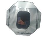 Miroir biseauté hexagonal