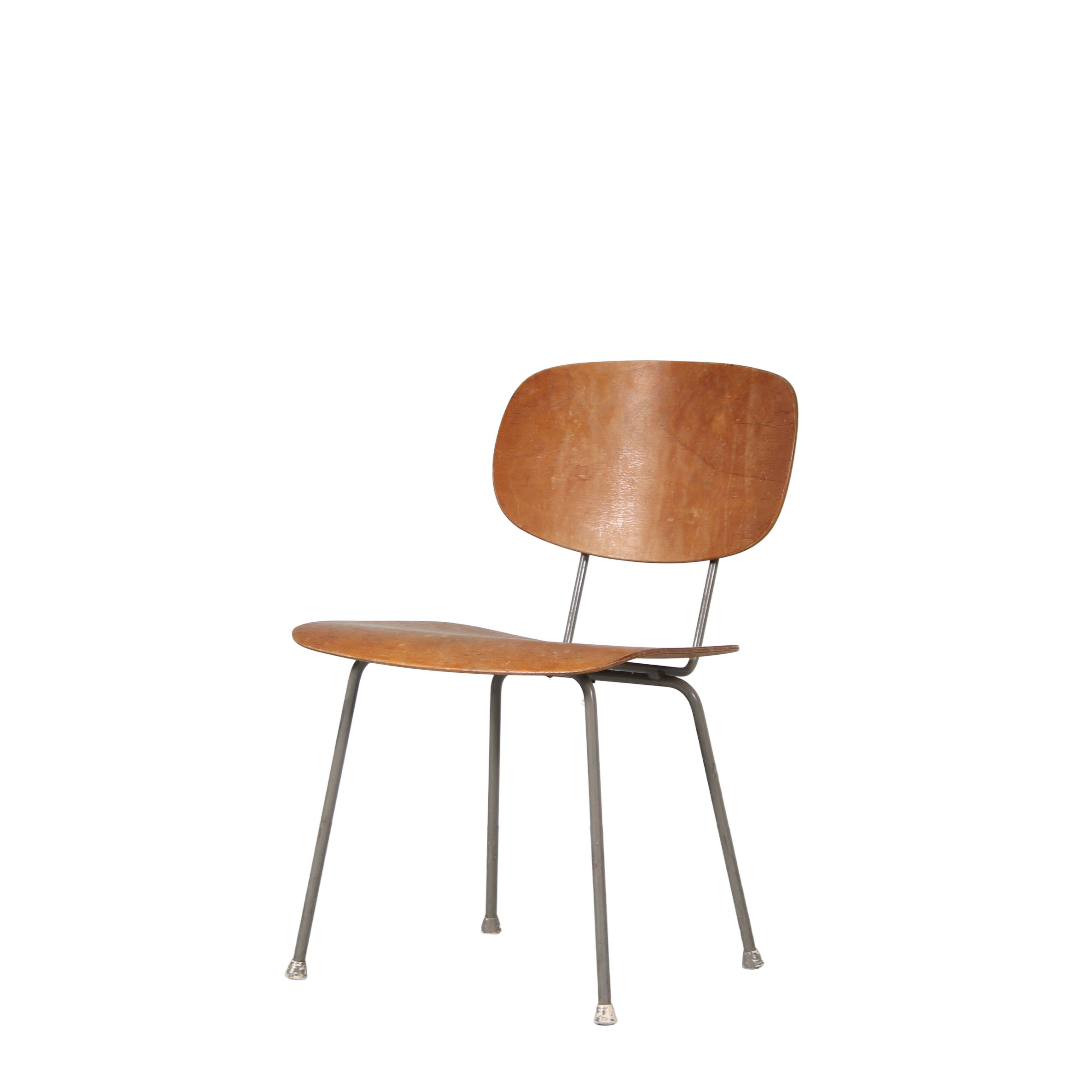 “116” Dining chairs by Wim Rietveld for Gispen, Netherlands, 1950