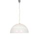 1970s glass hanging lamp by Leucos, Italy