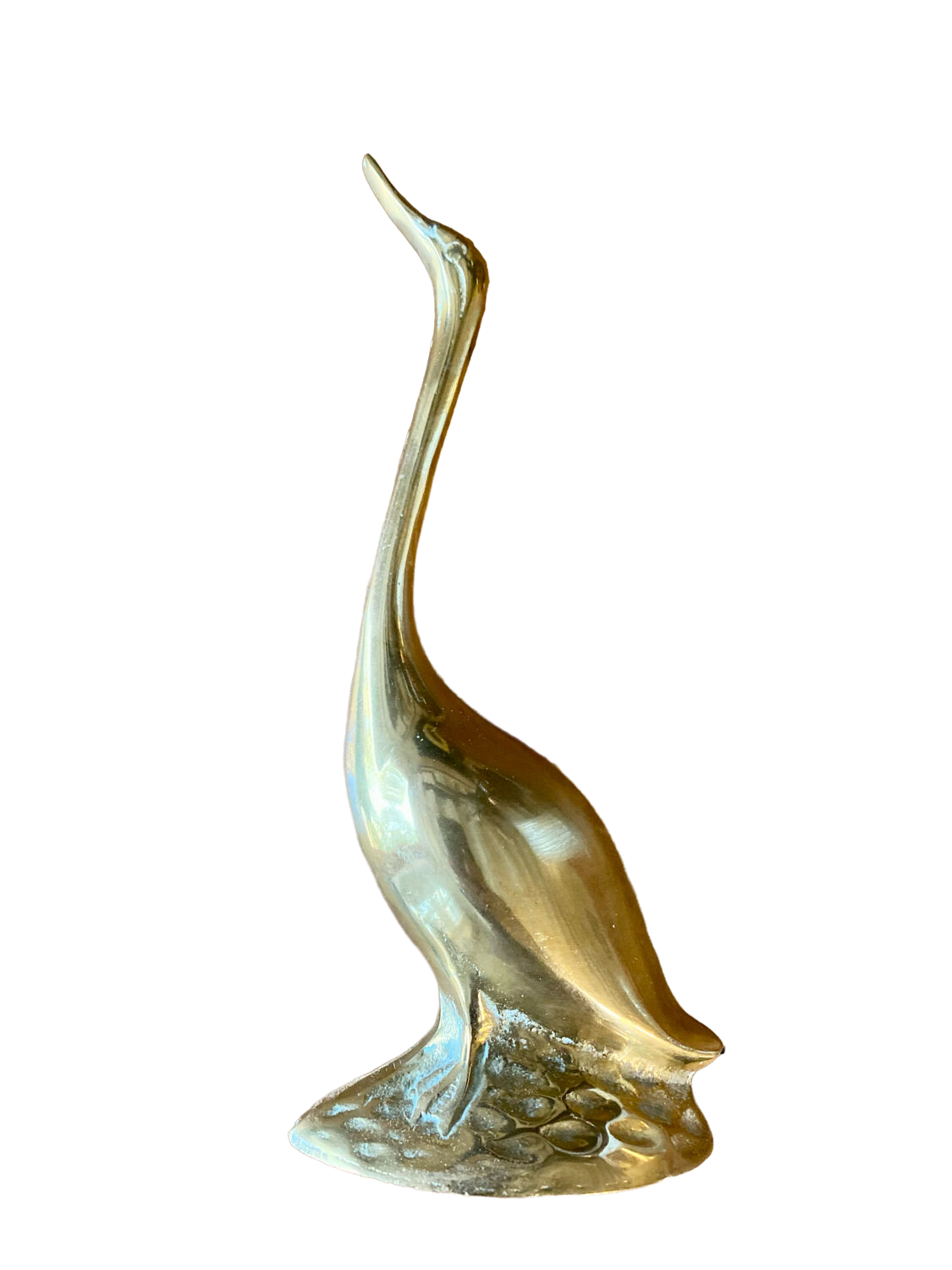 Brass swan