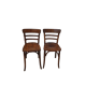 Paire de chaises de bistrot