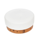 1970s Scandinavian modern White glass plafond, Hustadt Leuchten, Germany