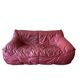 Hans Hopfer "Informel" model sofa, in burgundy leather