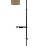 1930s Bauhaus floor lamp, Czechoslovakia
