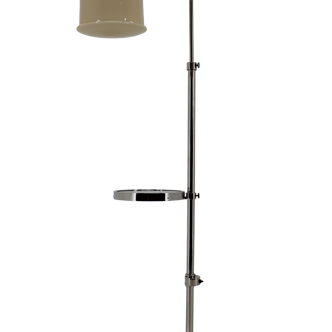 1930s Bauhaus floor lamp, Czechoslovakia