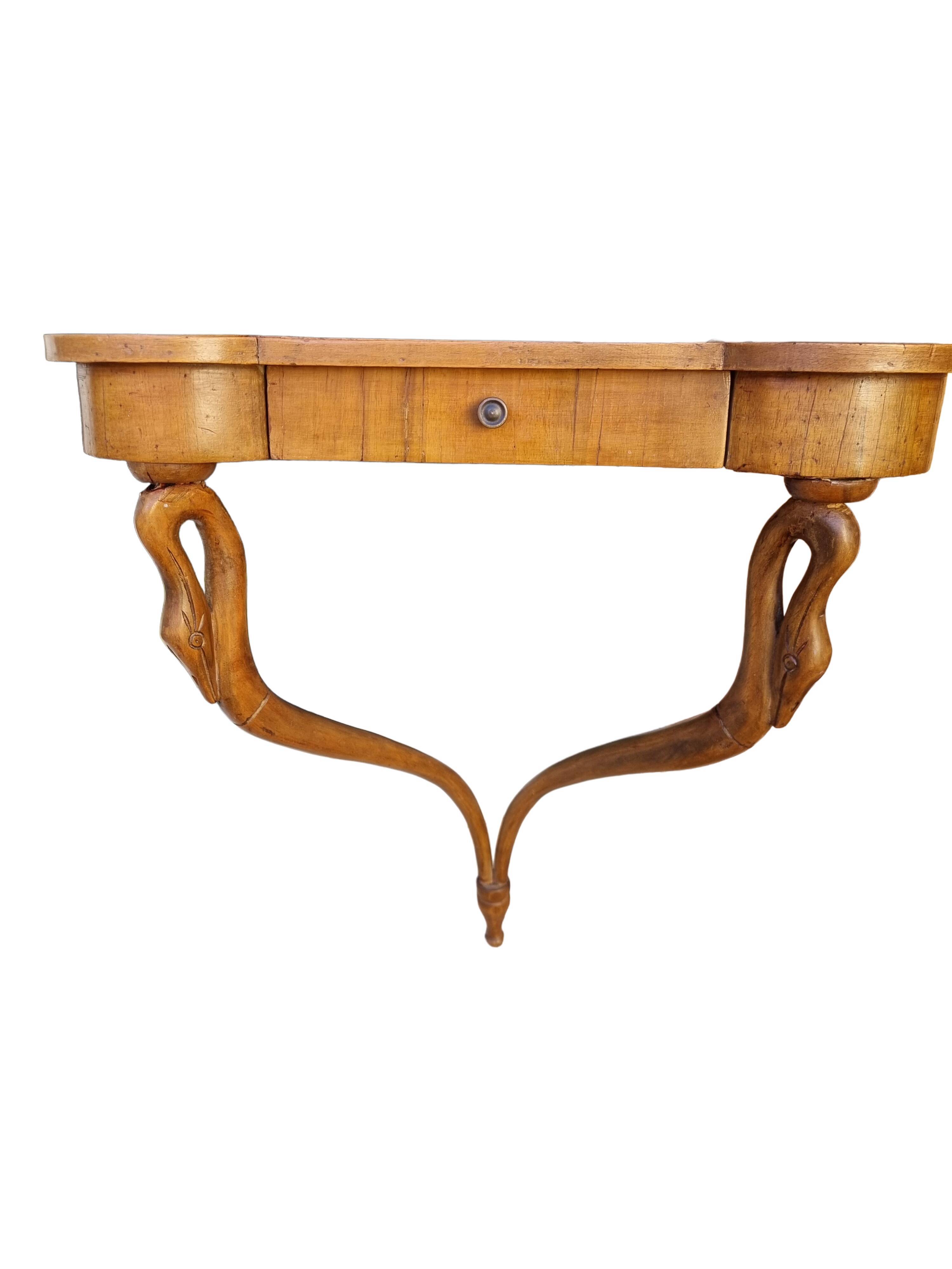Art deco wall console
