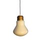 Suspension vintage en forme d'ampoule
