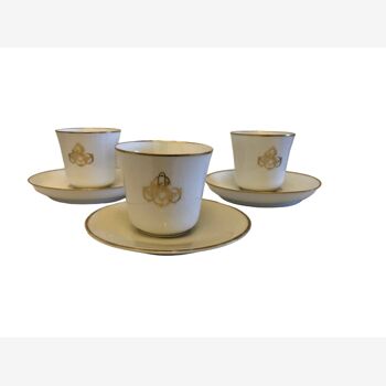 Lot de 3 tasses à café de la maison Macé