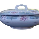 Soup dish of the Saint Amand faienceries of the new ceramic factories in the north