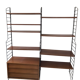 Self-supporting modular wall shelf