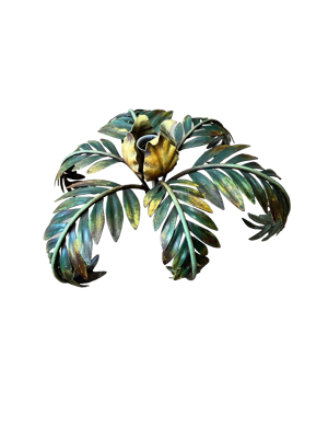 lustre feuilles de palmier - 1970