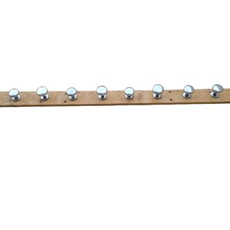 School wall coat rack 8 hooks