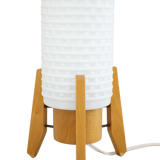 1960s rocket table lamp, Czechoslovakia