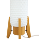 1960s rocket table lamp, Czechoslovakia