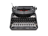 Machine à écrire Underwood Noiseless portable noire révisée, USA